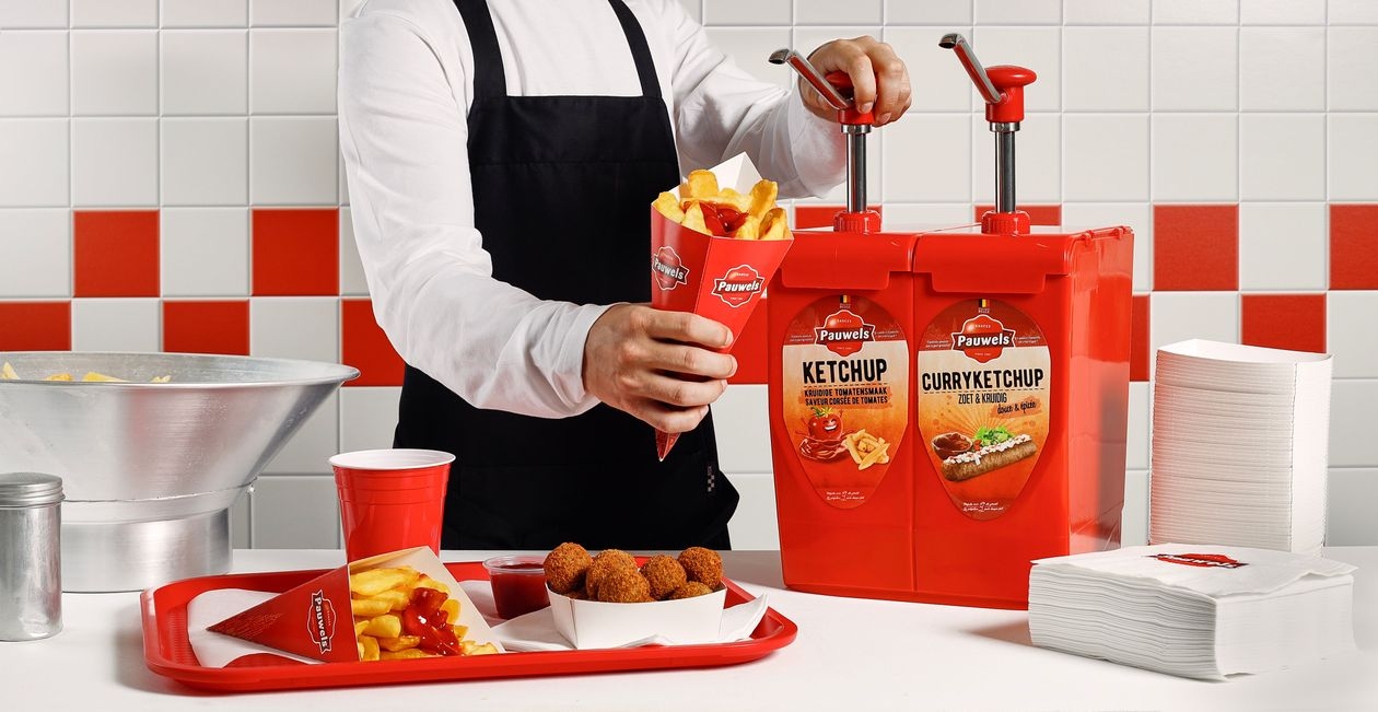 Pauwels professional Ketchup horizontaal